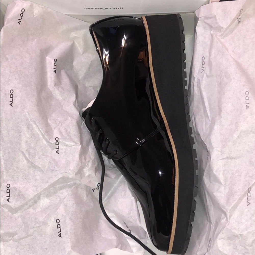 Patent leather plush